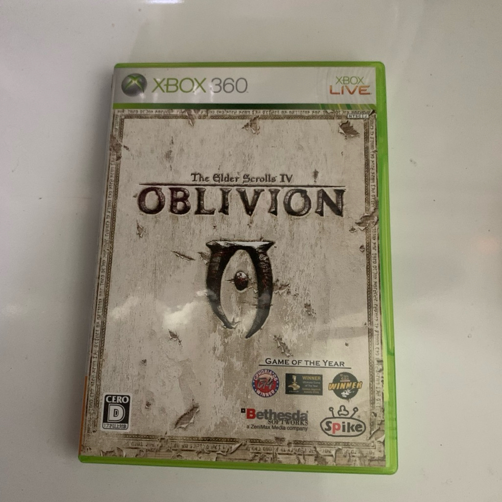 Xbox 360 The elder scrolls IV Oblivion แผ่นเแท้ (มือ2) Japan