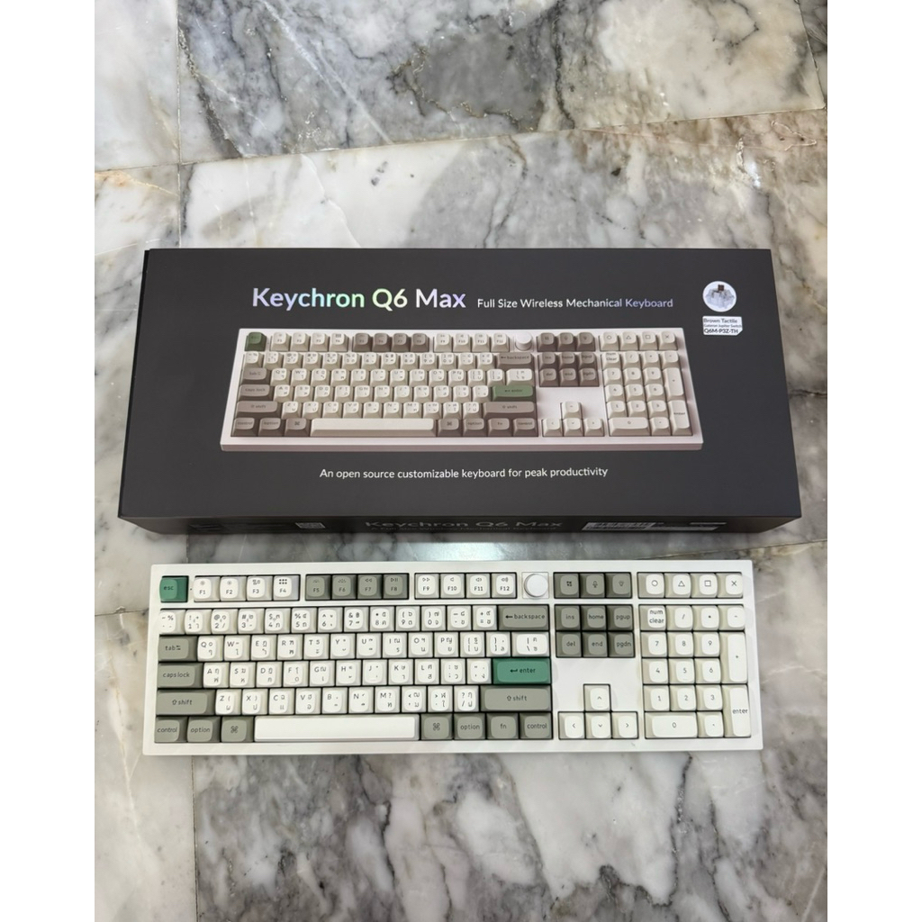 Keyboard Keychron Q6 Max มือสอง สภาพดี