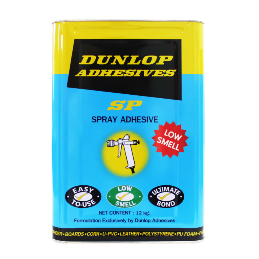 กาวยางดัลลอป Dunlop SP (สำหรับนำไปพ่น) 12 Kg (ปี๊บ)