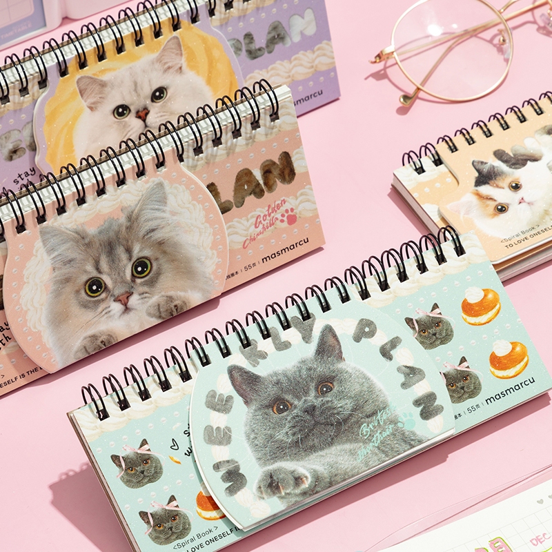 M&G Life × Masmarcu Cats مخطط أسبوعي A5 بحلقات — صورة 3