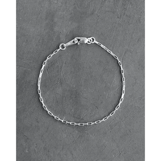 (bracelet,สร้อยข้อมือ) : FLAT BOX BRACELET SILVER925 | สร้อยข้อมือเงินแท้ สร้อยข้อมือ | YOUR WISHLIST