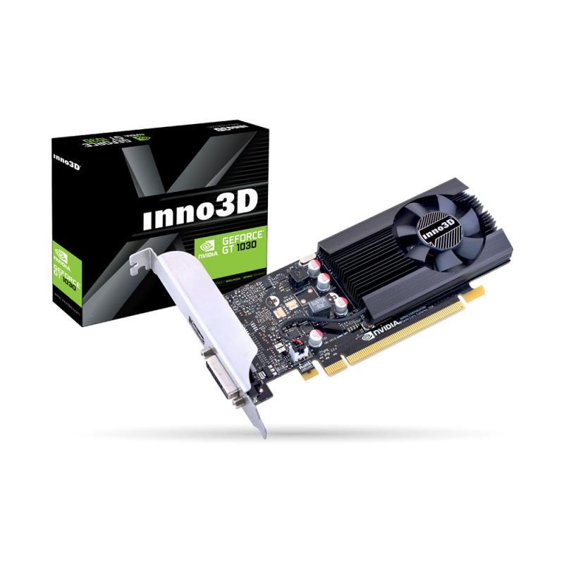 VGA (การ์ดแสดงผล) INNO3D GT1030 2GB D5 64 BIT