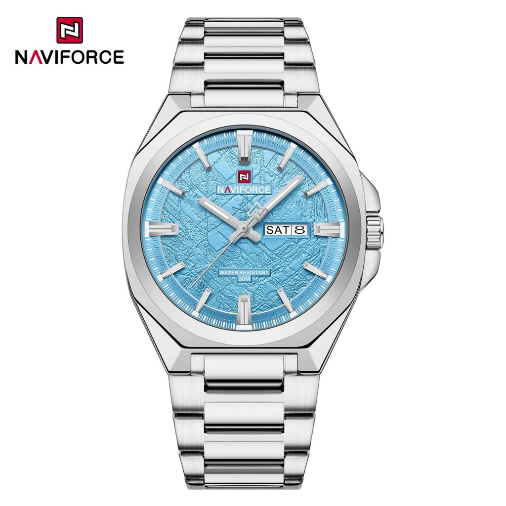 NAVIFORCE รุ่น (NF9273)  นาฬิกาข้อมือผู้ชายสไตล์สปอร์ตพรีเมียม (สำหรับสุภาพบุรุษ) พร้อมกล่องเซ็ต รูปที่ 3