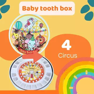กล่องเก็บฟันน้ำนมเด็ก กล่องฟันน้ำนม Baby tooth box กล่องใส่ฟันน้ำนม 20 ซี่ มี 7 ลาย พร้อมส่ง
