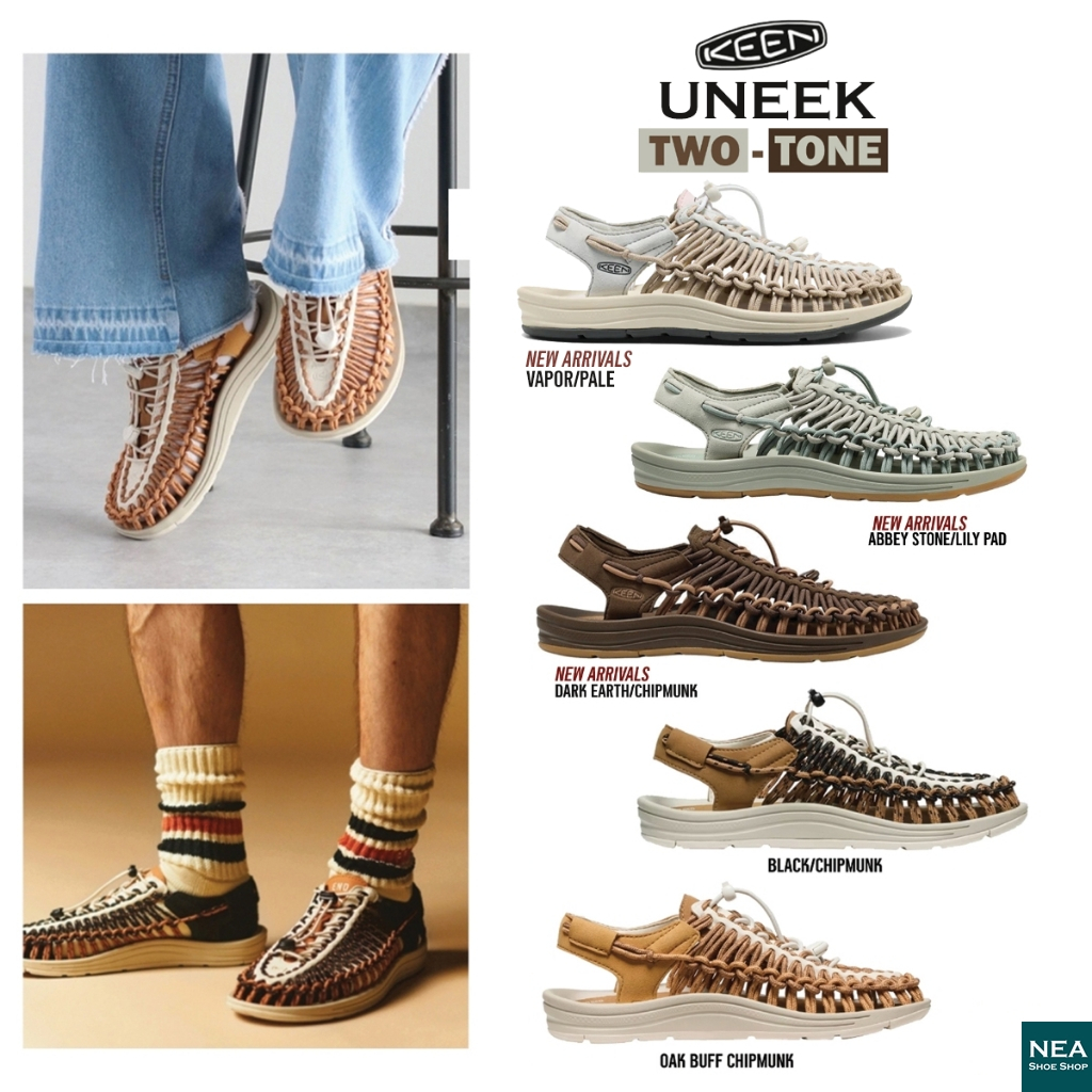 [ลิขสิทธิ์แท้] KEEN UNEEK TWO-TONE [limited edition] ใหม่ล่าสุด รองเท้า คีน แท้ ได้ทั้งชายหญิง
