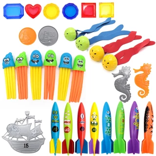 ส่งจากกทม! DivingToysของเล่นดำน้ำ มีหลายแบบมากๆ เสริมพัฒนาการเด็ก พัฒนากล้ามเนื้อ การหยิบจับ น้ำหนักเบาพกพาง่ายสะดวก