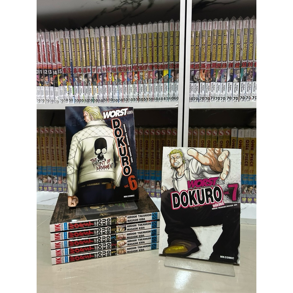 WORST GAIDEN DOKURO เล่ม 1-6 ครบ (หายาก)มือสองสภาพดี