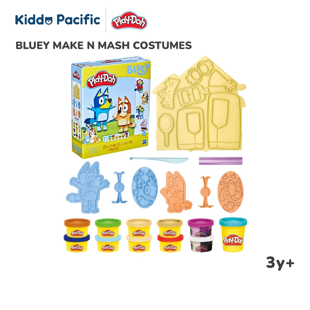 PLAY-DOH BLUEY MAKE N MASH COSTUMES  ของล่นแป้งโดว์