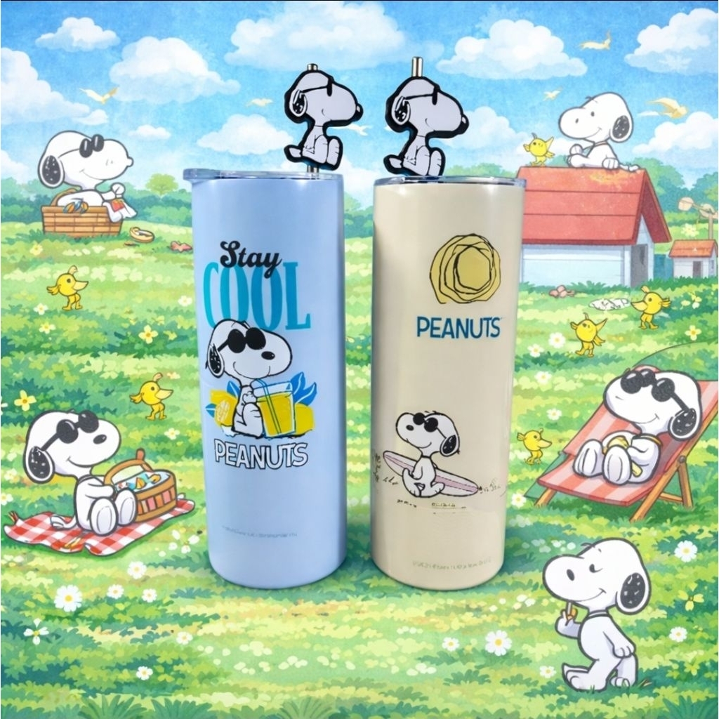 แก้วน้ำสเตนเลสสนูปปี้ 600 มล.