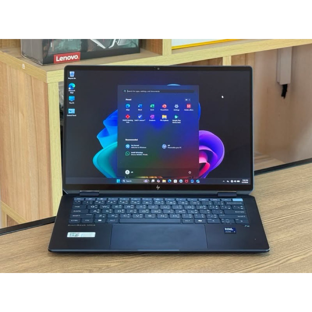 HP OmniBook Ultra Flip 14-fh0054TU 2-in-1  Core Ultra 7 258V SSD1TB RAM32GB Win11Home  จอทัส พับได้ 