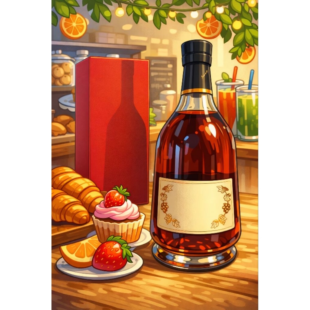 Hennessy วีเอสโอพี กลิ่นโทนไม้คาราเมล สำหรับผลไม้หมัก รุ่นกล่องแดง