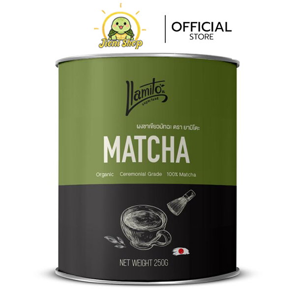 (COD)Llamito ผงมัทฉะ ออร์แกนิค (Matcha Powder) ขนาด 250g