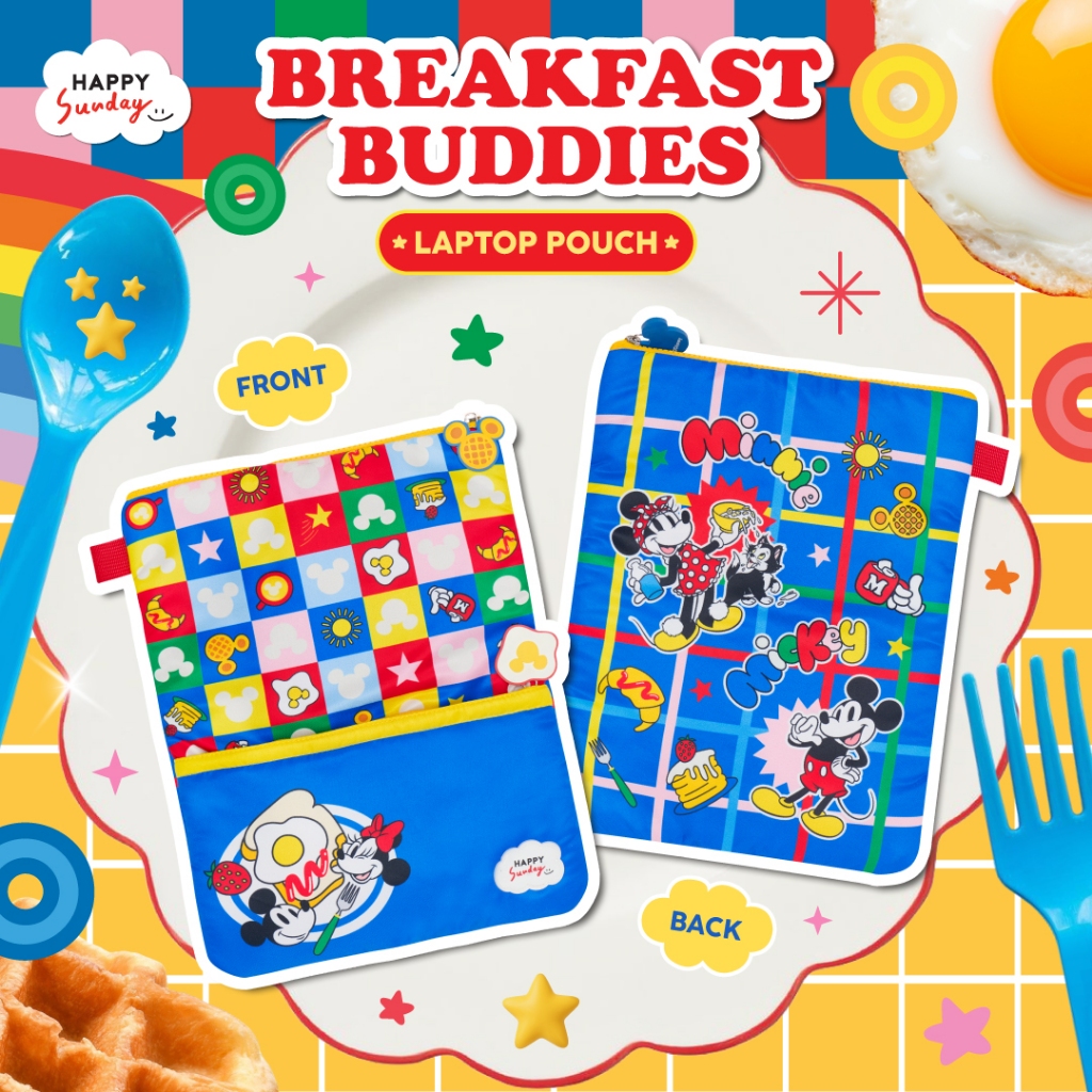 BREAKFAST BUDDIES LAPTOP SLEEVE