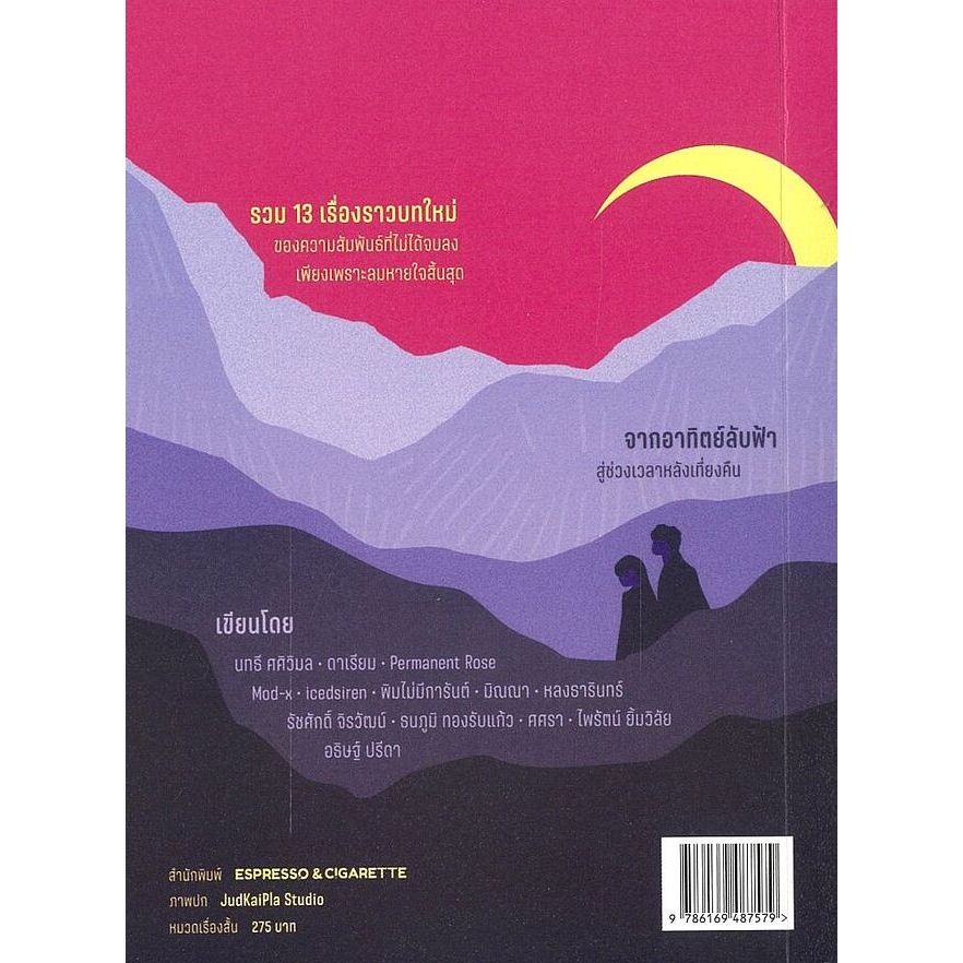 หนังสือ After Midnight ผี เธอ เขา และเรื่องของเราที่ยังไม่จบ | รวม 13 นักเขียน | สำนักพิมพ์ Espresso&Cigarette 0303 ราคา ถูกที่สุด ดีลบีเคเค แกลเลอรีภาพที่ 3