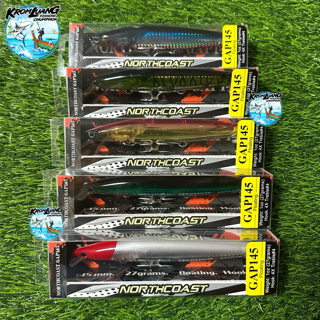 เหยื่อปลอม Nortcoast รุ่นGAP145 เหยื่อลาก