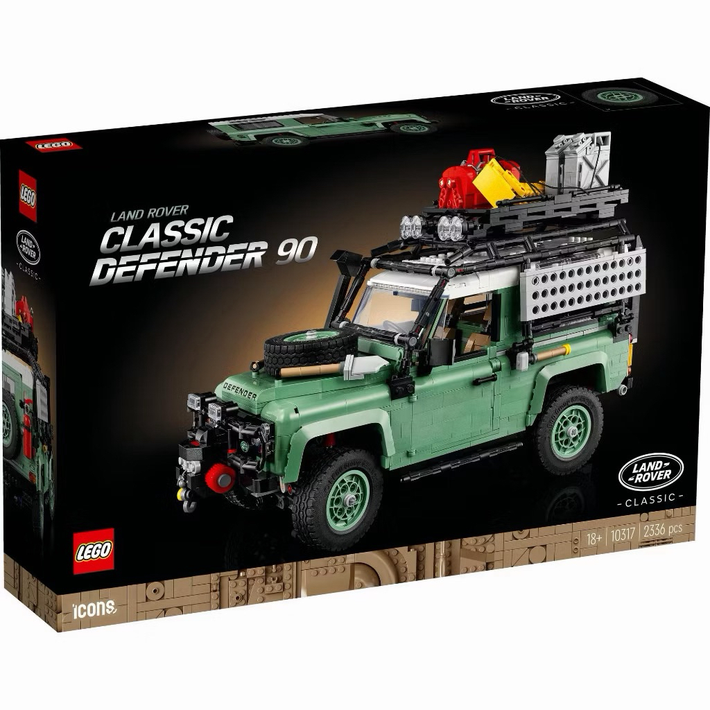 LEGO Icons 10317 Land Rover Classic Defender 90 Building Kit