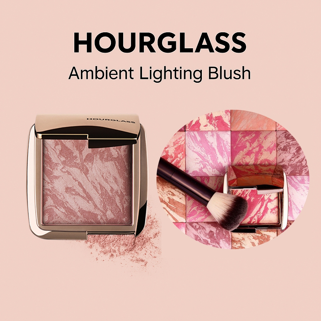 HOURGLASS Ambient Lighting Blush 4.2g บลัชออนพิกเม้นท์แน่น ช่วยเพิ่มมิติให้พวงแก้ม