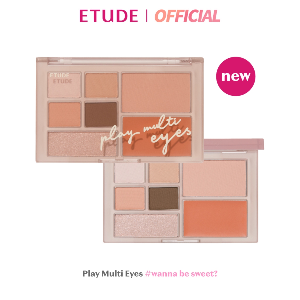 [NEW] ETUDE Play Multi Eyes อีทูดี้ อายพาเลท ตา-แก้ม-ไฮไลต์