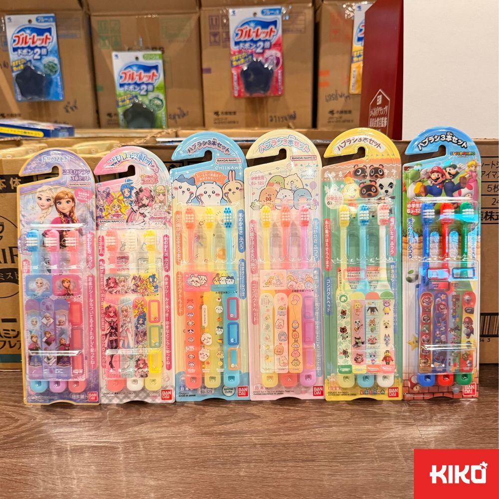 แปรงสีฟันเด็ก3-5ขวบ นำเข้าจากญี่ปุ่น
