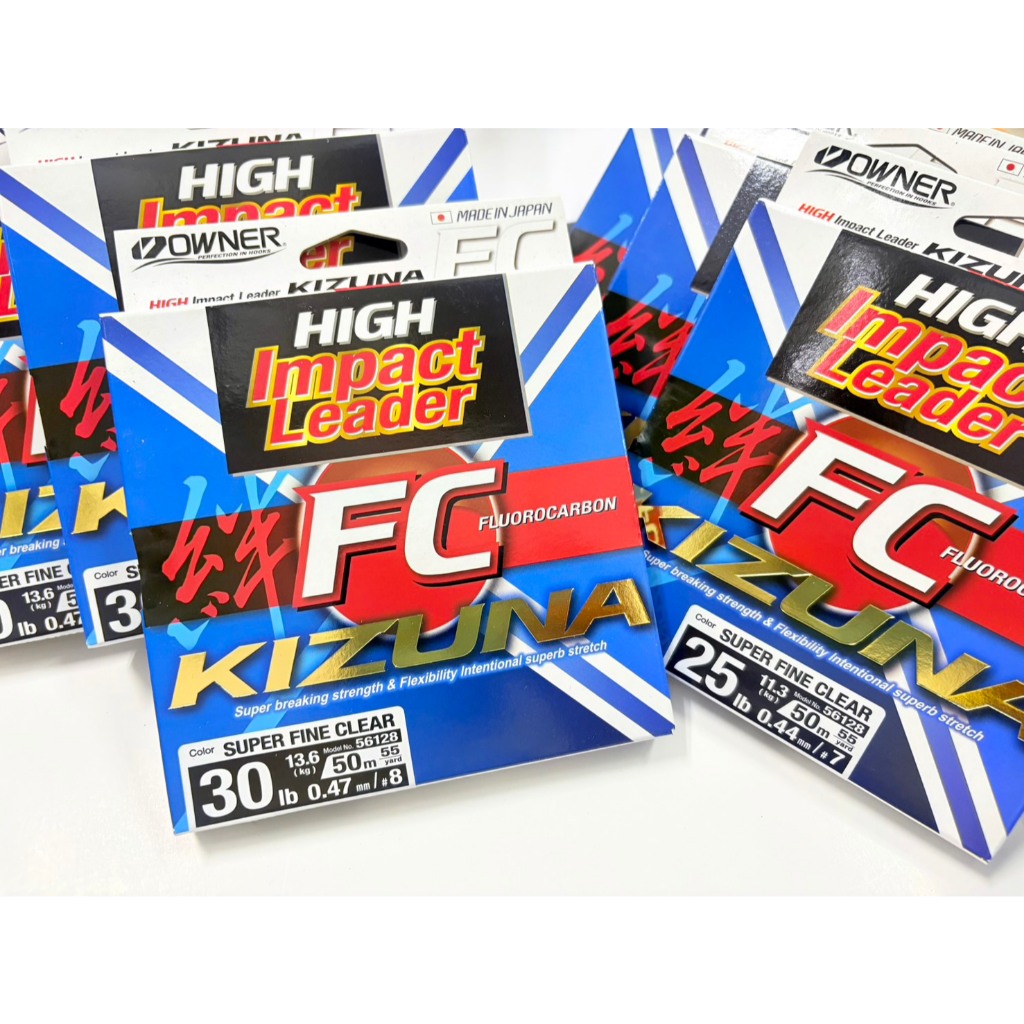 สายช๊อคลีด OWNER KIZUNA Fluorocarbon FC