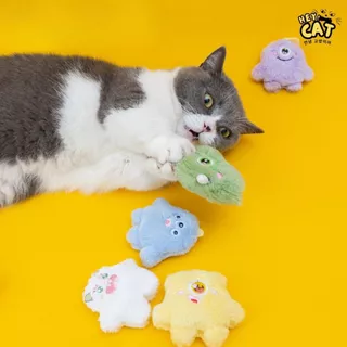 ตุ๊กตาแคทนิป ของเล่นแมว Catnip กัญชาแมว แมวฟิน ปลอดภัยต่อน้องแมว By Heycat