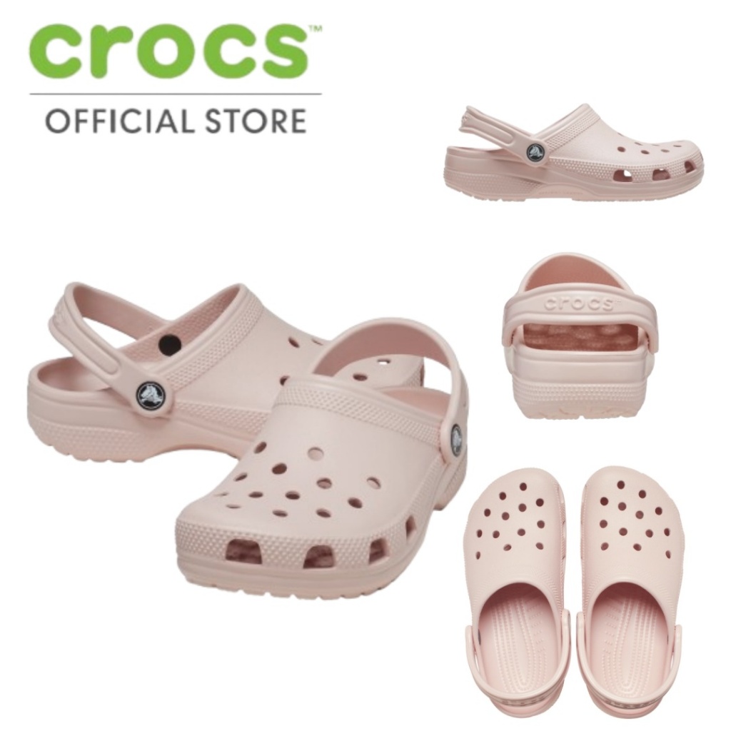 CROCS รองเท้าลำลองผู้ใหญ่รองเท้าแตะผู้หญิง CLASSIC CLOG รุ่น 100016UR - QUARTZ