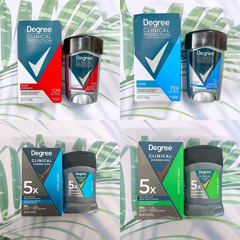 (Degree®) Clinical  Antiperspirant Deodorant โรลออนสติ๊กระงับกลิ่นกาย สำหรับผู้ชาย
