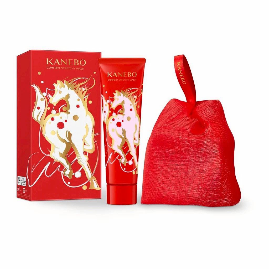🐎🐎ลิมิเต็ดของปีใหม่ 2026 🐎🐎  สำหรับ KANEBO เป็นโฟมล้างหน้า Comfort Stretchy Wash II