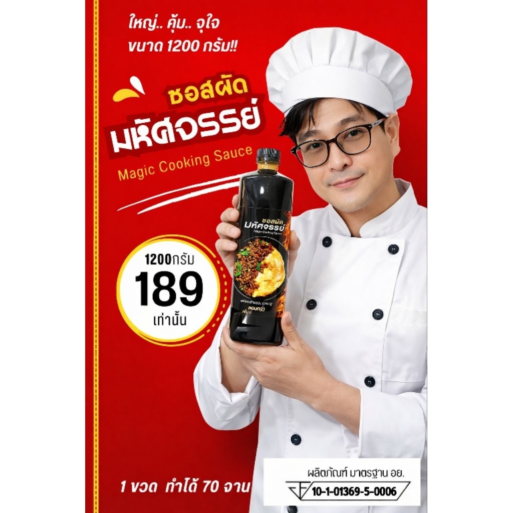 (มีอย.)ซอสผัด​มหัศจรรย์​ ใหญ่1200 g  สูตร​ขายดี​รีวิว​5​ดาว​  ​อร่อย​มาก ผัดได้ทุกเมนู​  หมัก ปรุงรส (3)PAD 1200