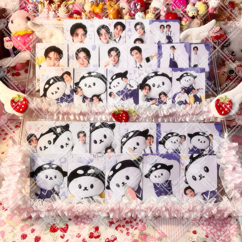 ⚓︎พร้อมส่ง⚓︎ การ์ดแรมด้อมโพก้าซังPolcaFamMeeting TayNewเตนิว-GMMTV🐳˚˖𓍢ִ໋ 🐋✧˚.🐟⋆