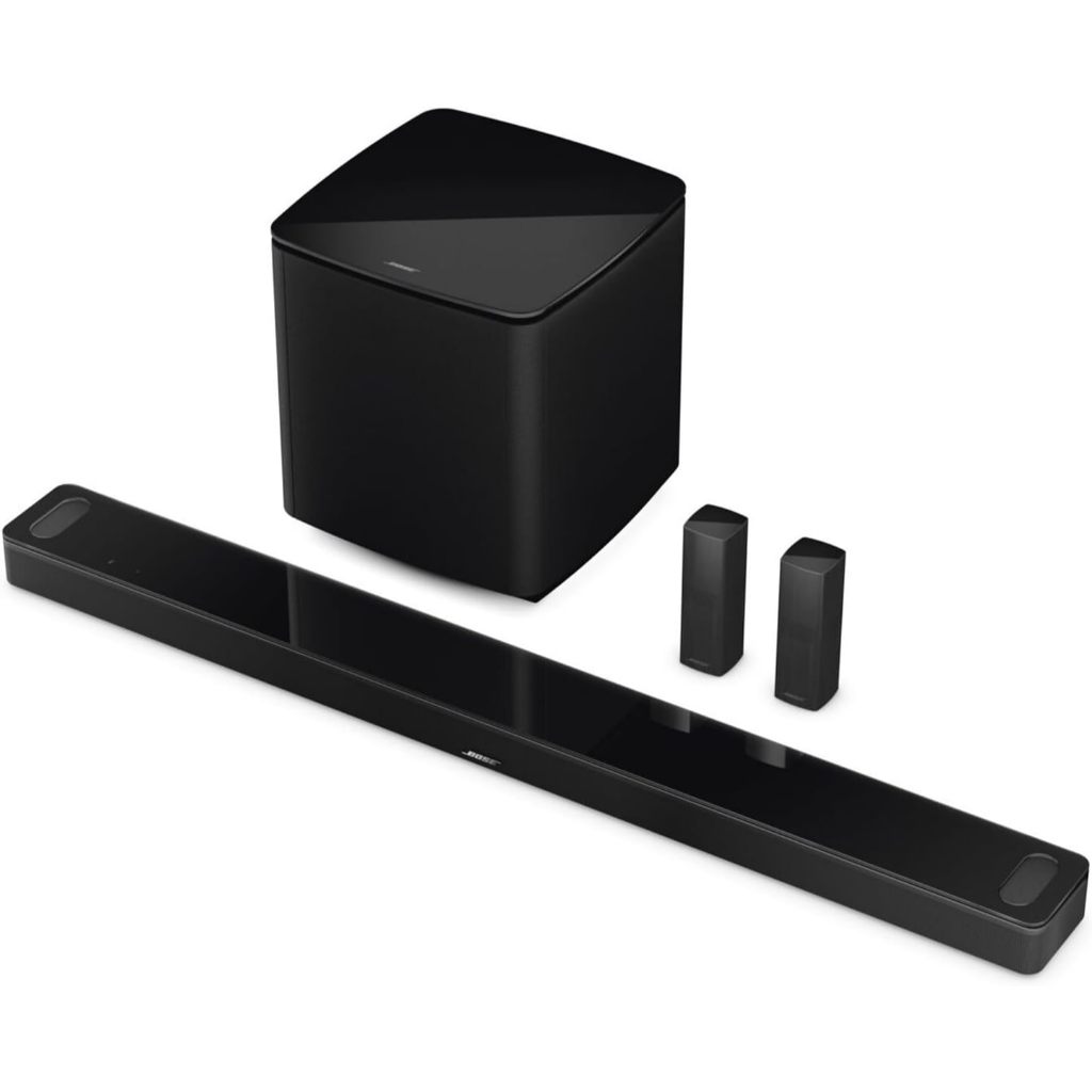 Bose Smart Ultra Dolby Atmos Soundbar Speaker, Black, Bundle with Bose Bass Module 700
