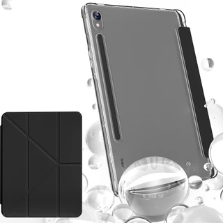 3+Yพับ เคส Samsung Galaxy Tab A9 S9 A9plus/S9 FE/S9 PLUS/S9 plus FE อะคริลิก Protective Case Samsung Tab เคสหลังใส