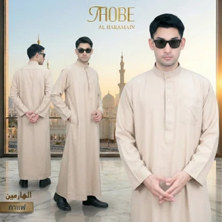 โต๊ปผู้ชายแขนยาว สินค้างานนำเข้า ผ้าใส่สบาย ทรงแขนปล่อย ใส่ออกงาน หรือวันรายอก็ดูดี AF28วาริสมุสลิม