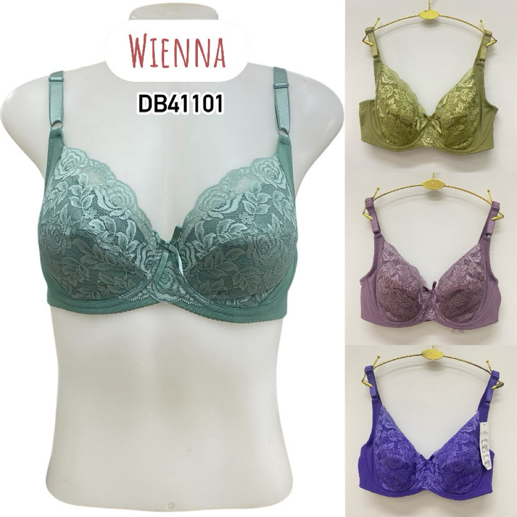 Wienna เสื้อชั้นใน FULL CUP เสริมโครง เต้าซับบาง (DB41101)