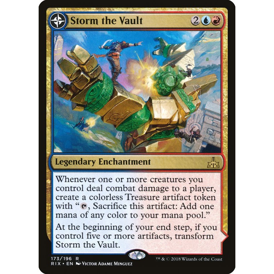 [Rivals of Ixalan] - [RIX] - (R) - [Storm the Vault] - [2018]