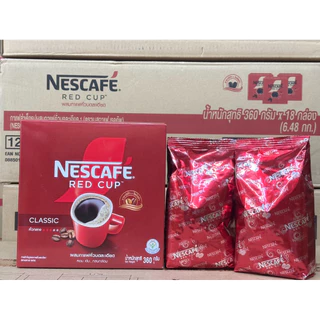 (เนส360) เนสกาแฟเรดคัพขนาด 360กรัม (180กรัม*2ห่อ/กล่อง)