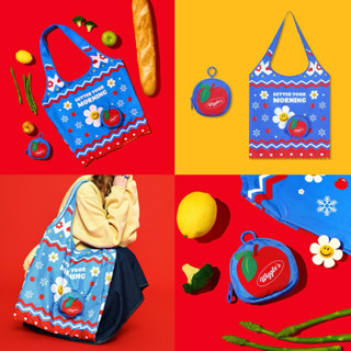 พร้อมส่ง🍎 Wiggle Wiggle แท้ 💯 กระเป๋า apple แอปเปิ้ล ถุงช้อป…