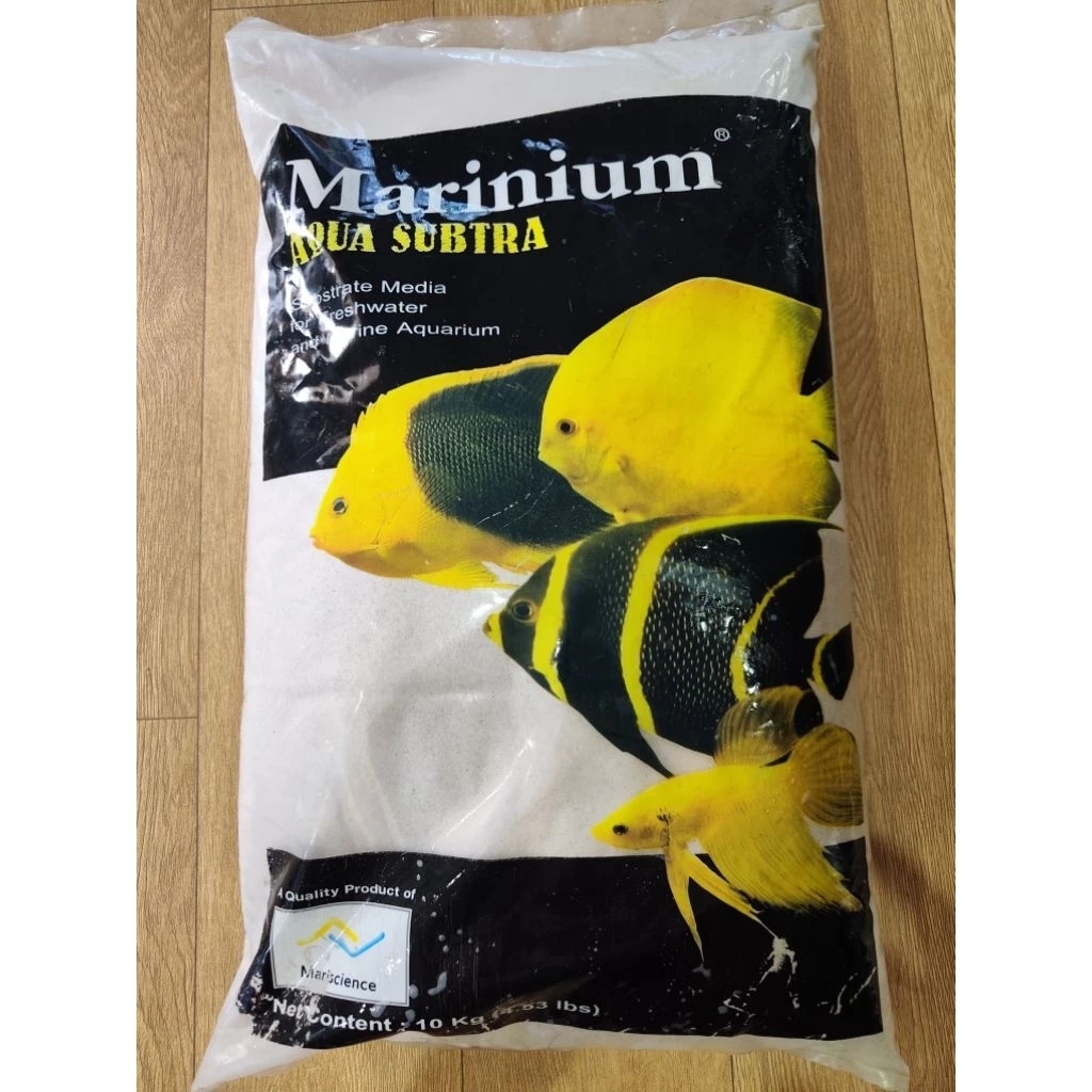 Mariniun Aqua Subtra ทรายตู้ปลา10kg. สำหรับตู้ปลาทะเล และปลาน้ำจืด
