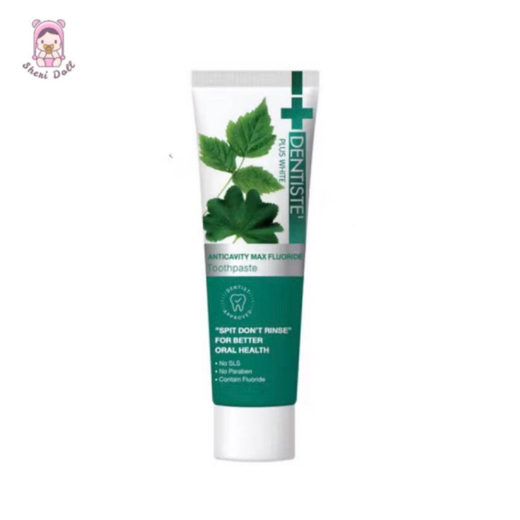 Dentiste' ยาสีฟันแปรงแห้ง Anticavity Max 10g.