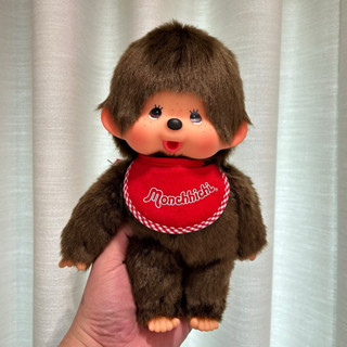 (พร้อมส่ง💥แมสได้🛵)ตุ๊กตา Monchhichi Original Version ขนสีน้ำ…