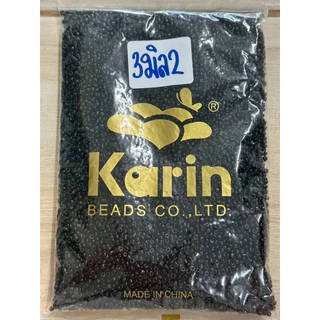 ลูกปัดเม็ดทรายยี่ห้อK ขนาด3มิลสีสดๆสวยๆ450กรัม