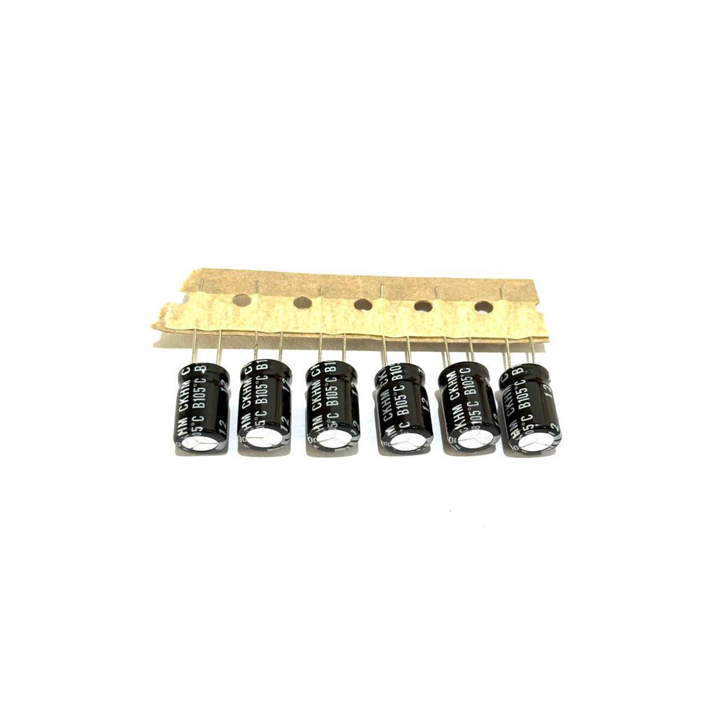 10ชิ้น Capacitor ตัวเก็บประจุ 1000uF 10V 10*15MM ระยะขา5มม. 105C