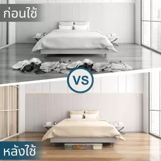 ถุงเก็บผ้านวม/เสื้อผ้า ถุงเก็บของอเนกประสงค์ ความจุใหญ่ รุ่นหนาพิเศษ กันน้ำ กันชื้น พับได้ มีหน้าต่างใส เหมาะสำหรับเก็บใ