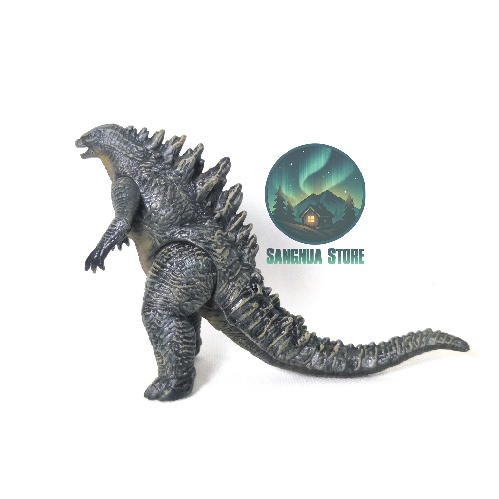 Bandai Soft Vinyl Godzilla Collection #1 Godzilla 2014 3.5 Inch Repaint ของแท้