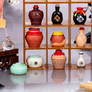 j476 โถไวน์ โถชา โถดินเผา งานฝีมือเรซิน