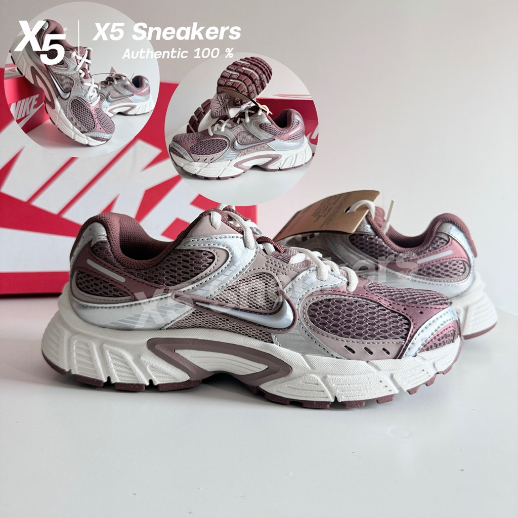 Nike ของแท้ 100% V5 RNR สีแดงตุ่น