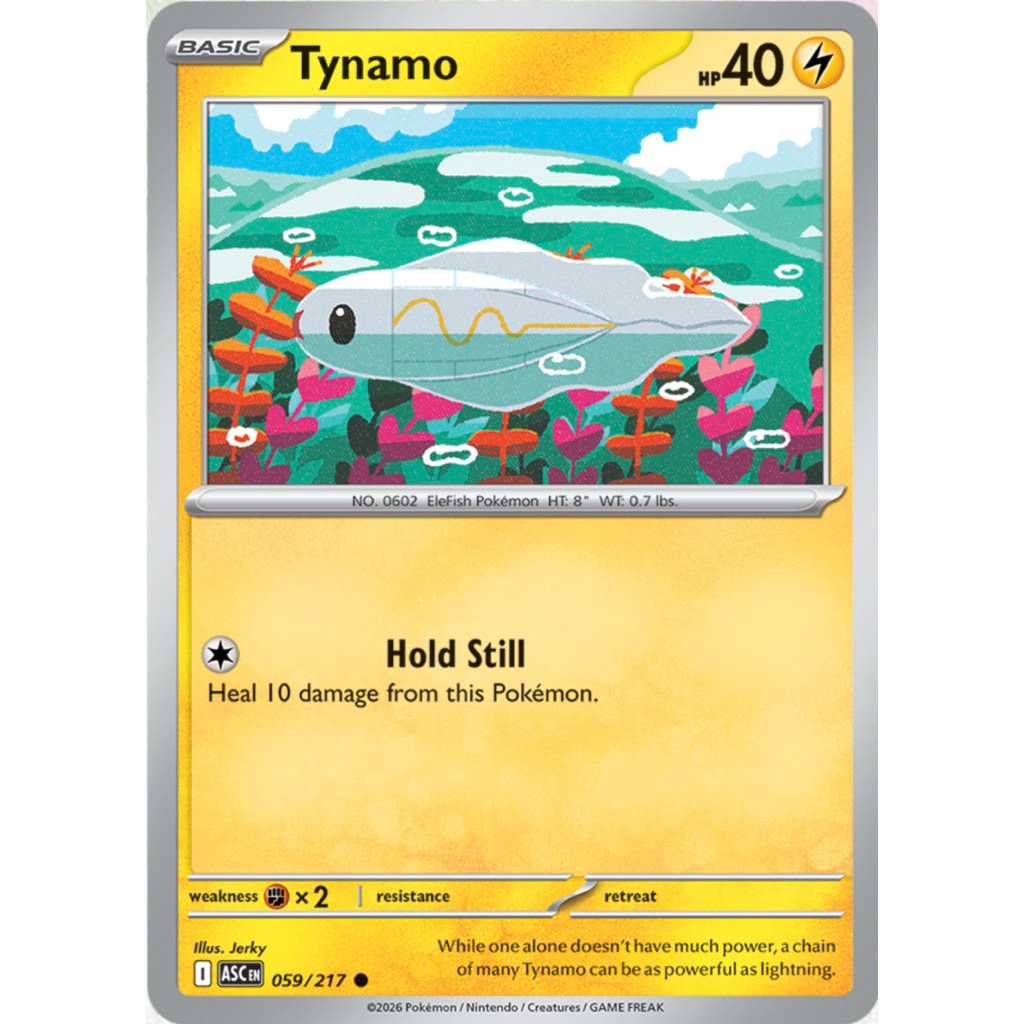 Pokemon card EN Tynamo-Ball Reverse Holo