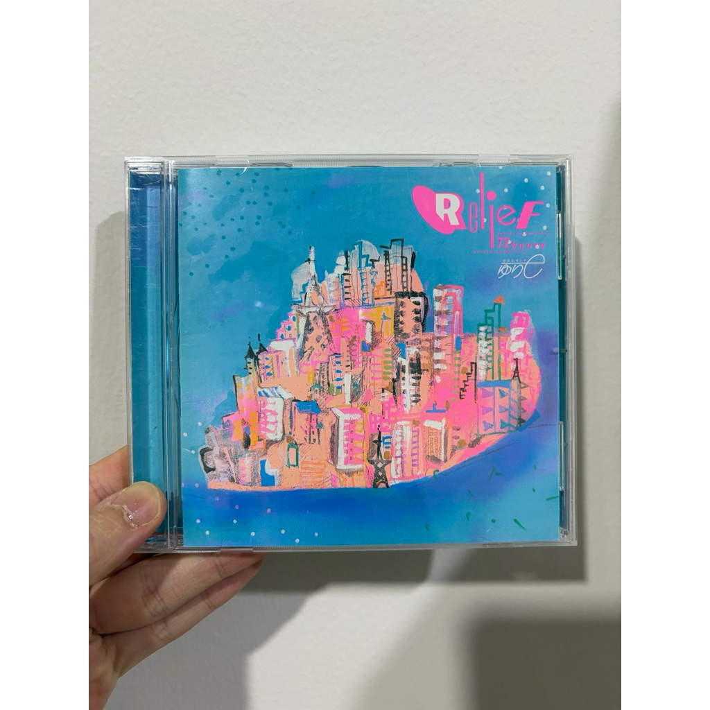 (พร้อมส่งจากไทย) ซีดี CD เพลง Yurie Kokubu Relief 72 Hours มือสอง