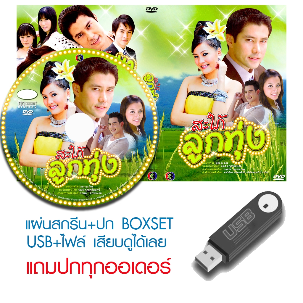 USB/DVD ละครไทย สะใภ้ลูกทุ่ง (ปี 2551) (สมาร์ท กฤษฎา - เจนี่ เทียนโพธิ์สุวรรณ) (แถมปก)
