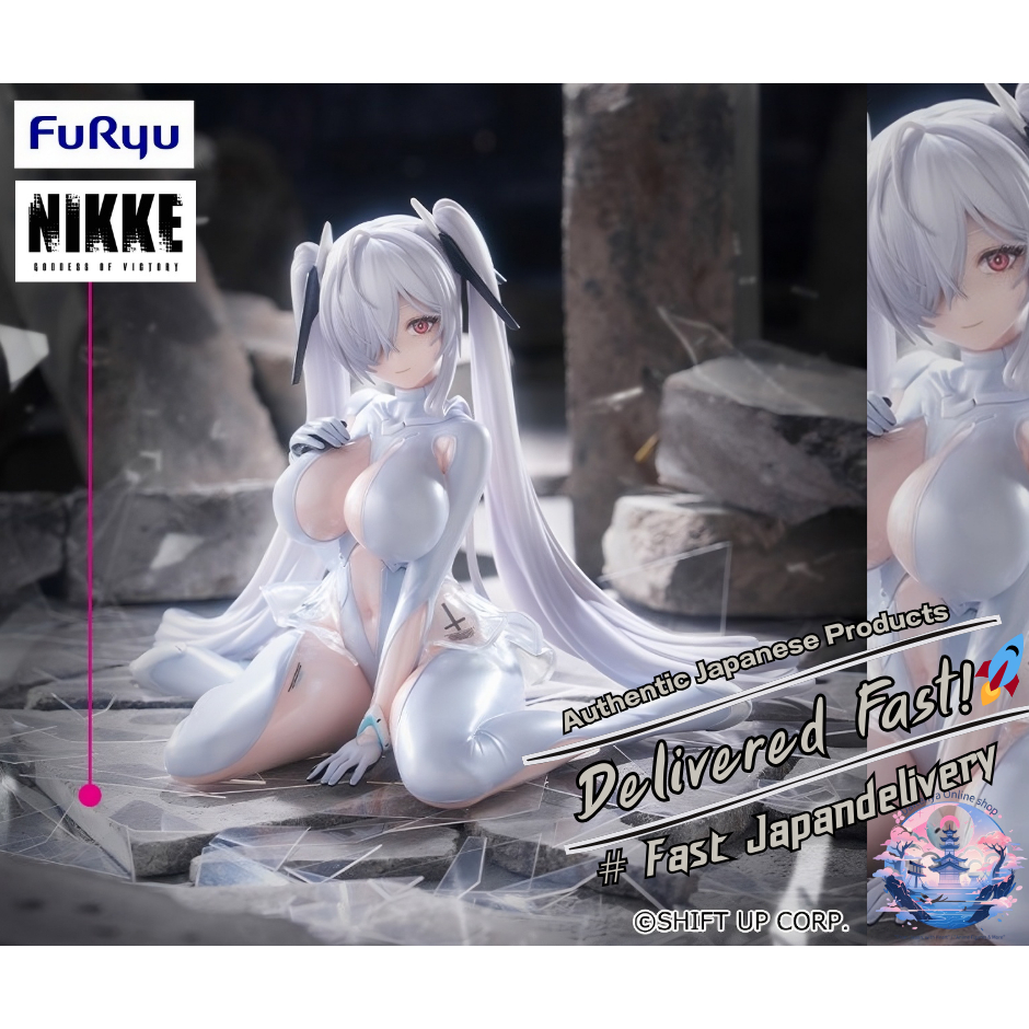 [FURYU]❄️ Goddess of Victory: NIKKE — Noodle Stopper Figure: CINDERELLA ผู้สง่างาม ได้เข้าร่วมไลน์ฟิกเกอร์ยอดนิยม Noodle Stopper Figure ของ FuRyu แม้ในยามที่นั่งพักอยู่บนฝาถ้วยบะหมี่